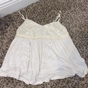 White tank top